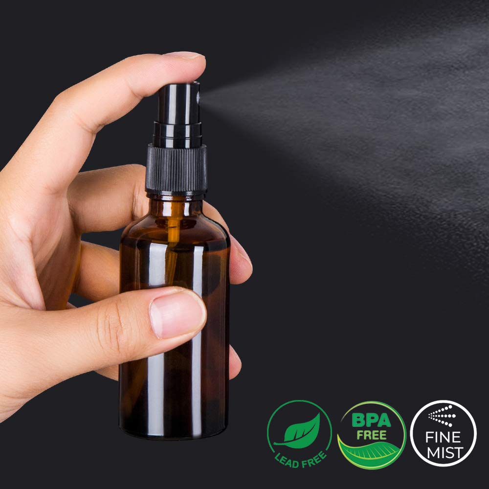4 stücke 50ml Bernstein Glas S – Misting Bottle Fine Bewertung und Preis